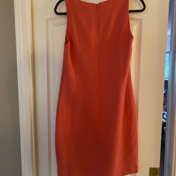 Salmon coloured Luca Luca shift dress - Picture 4 of 4
